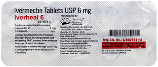 Iverheal 6 Tablet 10